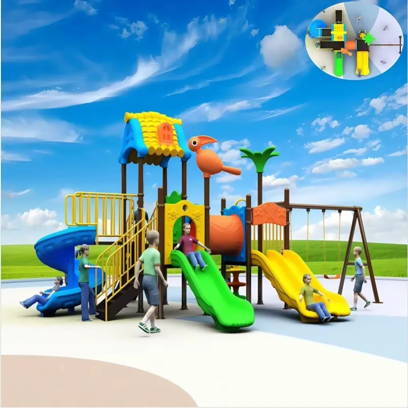 Large Outdoor Metal Plastic Slide for Children Fun Garden Entertainment Amusement Park Facilities for Adventure Parks
Large Outdoor Metal Plastic Slide for Children Fun Garden Entertainment Amusement Park Facilities for Adventure Parks