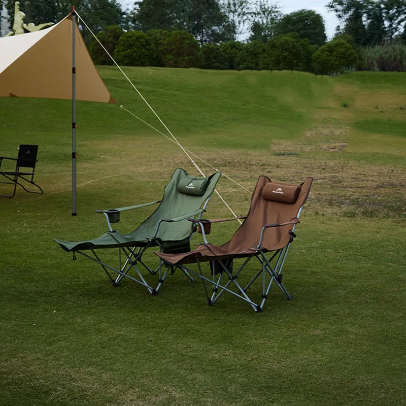 Outdoor Folding Chair Mountainhiker Camping Portable Oxford Cloth Fishing Beach Chair Four-way Adjustable Recliner With Headrest
Outdoor Folding Chair Mountainhiker Camping Portable Oxford Cloth Fishing Beach Chair Four-way Adjustable Recliner With Headrest