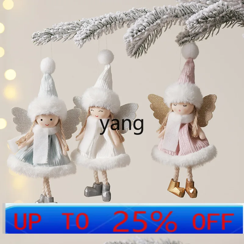 LMM Little Angel Girl Pendant High-end Plush Doll Pendant Christmas Christmas Tree Ornament 
LMM Little Angel Girl Pendant High-end Plush Doll Pendant Christmas Christmas Tree Ornament