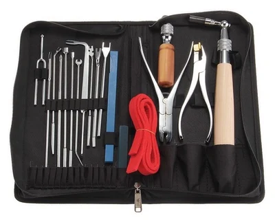 1set 19-piece Piano tuning tool Piano tuning wrench Musical instrument accessories Piano tuning repair kit
1set 19-piece Piano tuning tool Piano tuning wrench Musical instrument accessories Piano tuning repair kit