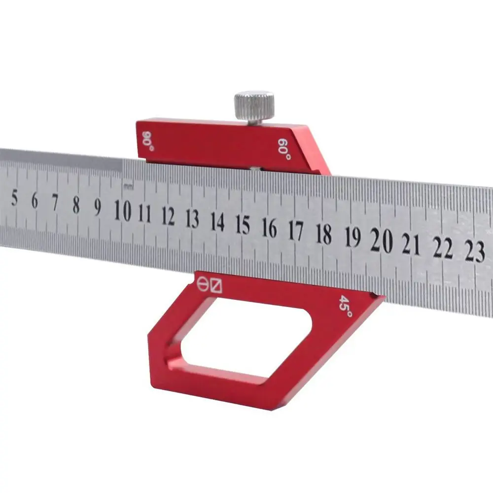 Multi-Function Woodworking Steel Ruler High Precision Laser Etched Ruler Locator Multi-Angle Rust-Resistant Positioning Block
Multi-Function Woodworking Steel Ruler High Precision Laser Etched Ruler Locator Multi-Angle Rust-Resistant Positioning Block