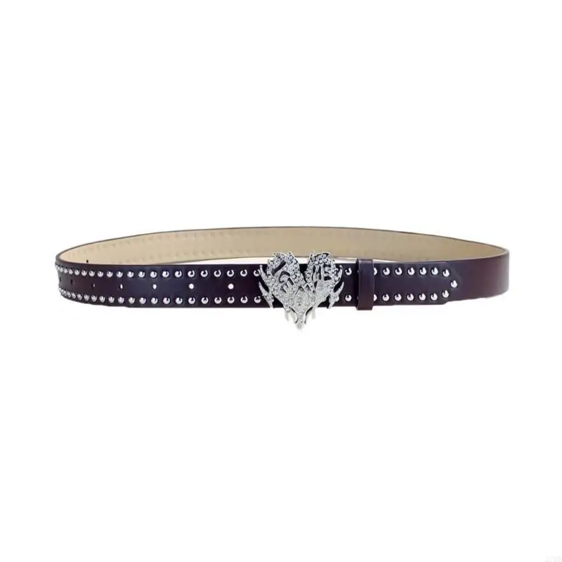 Cool PU Belt Heart Buckle Belt Eye Catching Waistband Hiphop Waist Accessories
Cool PU Belt Heart Buckle Belt Eye Catching Waistband Hiphop Waist Accessories