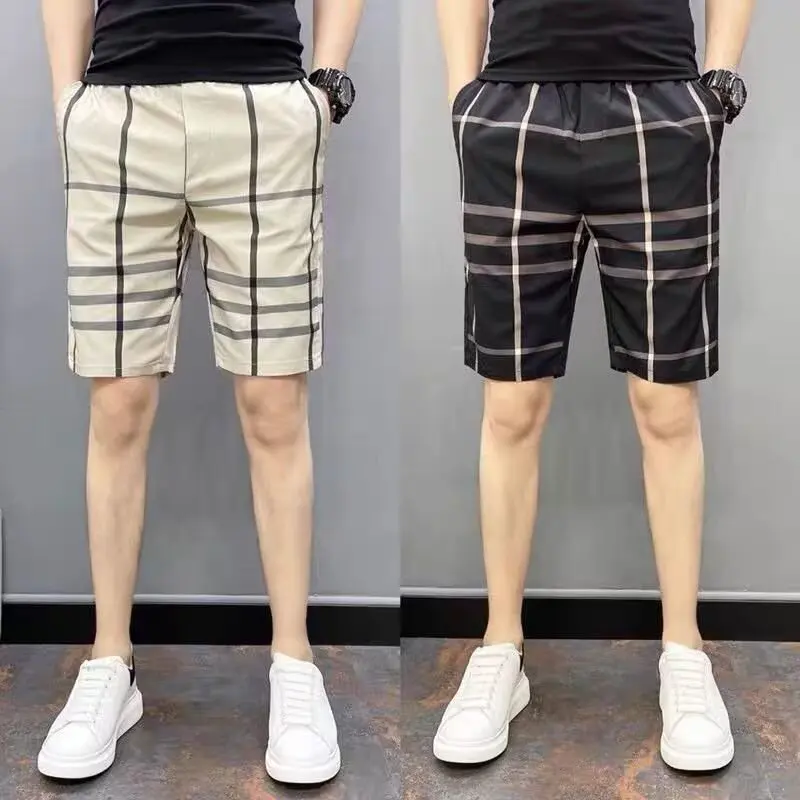Men's Casual Shorts Korean Summer Sports Shorts High Quality Men's Clothing Harajuku High Street Drawstring Short Pants New 2025
Men's Casual Shorts Korean Summer Sports Shorts High Quality Men's Clothing Harajuku High Street Drawstring Short Pants New 2025