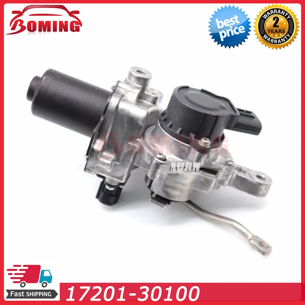 17201-30100 Car 1KD turbo wastegate electric actuator Fit For Toyota Landcruiser D-4D,Hilux SW4 17201-30160 17201-0L040
17201-30100 Car 1KD turbo wastegate electric actuator Fit For Toyota Landcruiser D-4D,Hilux SW4 17201-30160 17201-0L040