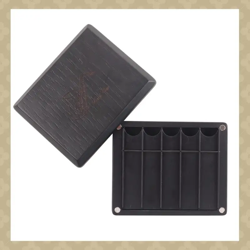 ABST для бас-кларнета, гобоя, ящик для хранения тростей, 10-держатель трости, деревянные детали для кларнета, черный
ABST для бас-кларнета, гобоя, ящик для хранения тростей, 10-держатель трости, деревянные детали для кларнета, черный