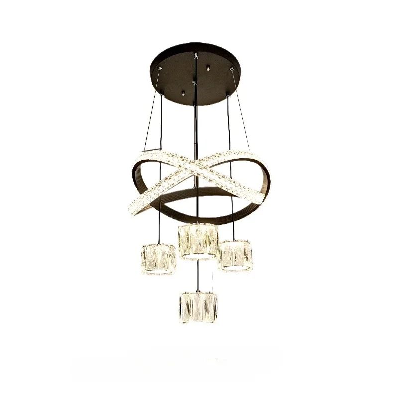 Restaurant lighting modern simple round table dining room bedroom Internet celebrity light luxury crystal chandelier
Restaurant lighting modern simple round table dining room bedroom Internet celebrity light luxury crystal chandelier