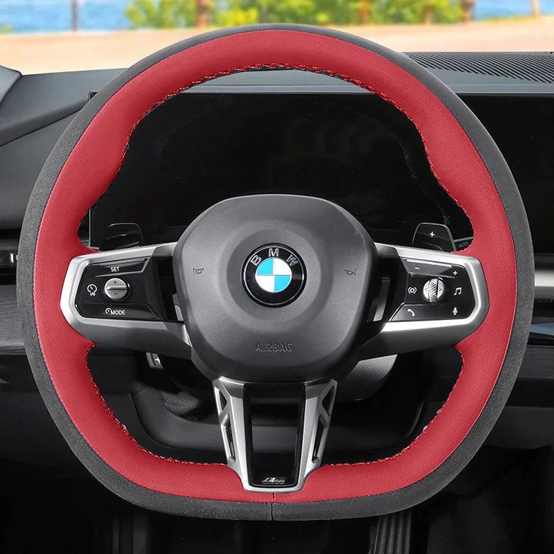 Чехол на руль из черной замши DIY для BMW (M Sport) 5 серии G60 I5 G60 7 серии G70 I7 G70 2023 2024
Чехол на руль из черной замши DIY для BMW (M Sport) 5 серии G60 I5 G60 7 серии G70 I7 G70 2023 2024