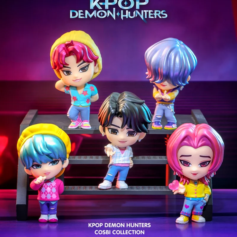 Genuine Hot Toys COSBI Mini Bobble Head Figure Blind Box HUNTR/X KPop Demon Hunters Anime Figure Derpy Crow & Sussie Mystery Box
Genuine Hot Toys COSBI Mini Bobble Head Figure Blind Box HUNTR/X KPop Demon Hunters Anime Figure Derpy Crow & Sussie Mystery Box