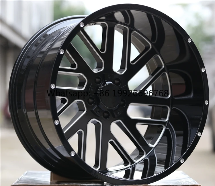 Luxury Deep Truck Wheels for Chevrolet Silverado 2500 for Gmc Sierra 2500 for Ford F-250 for Nissan Titan Xd for Jeep Wrangler
Luxury Deep Truck Wheels for Chevrolet Silverado 2500 for Gmc Sierra 2500 for Ford F-250 for Nissan Titan Xd for Jeep Wrangler