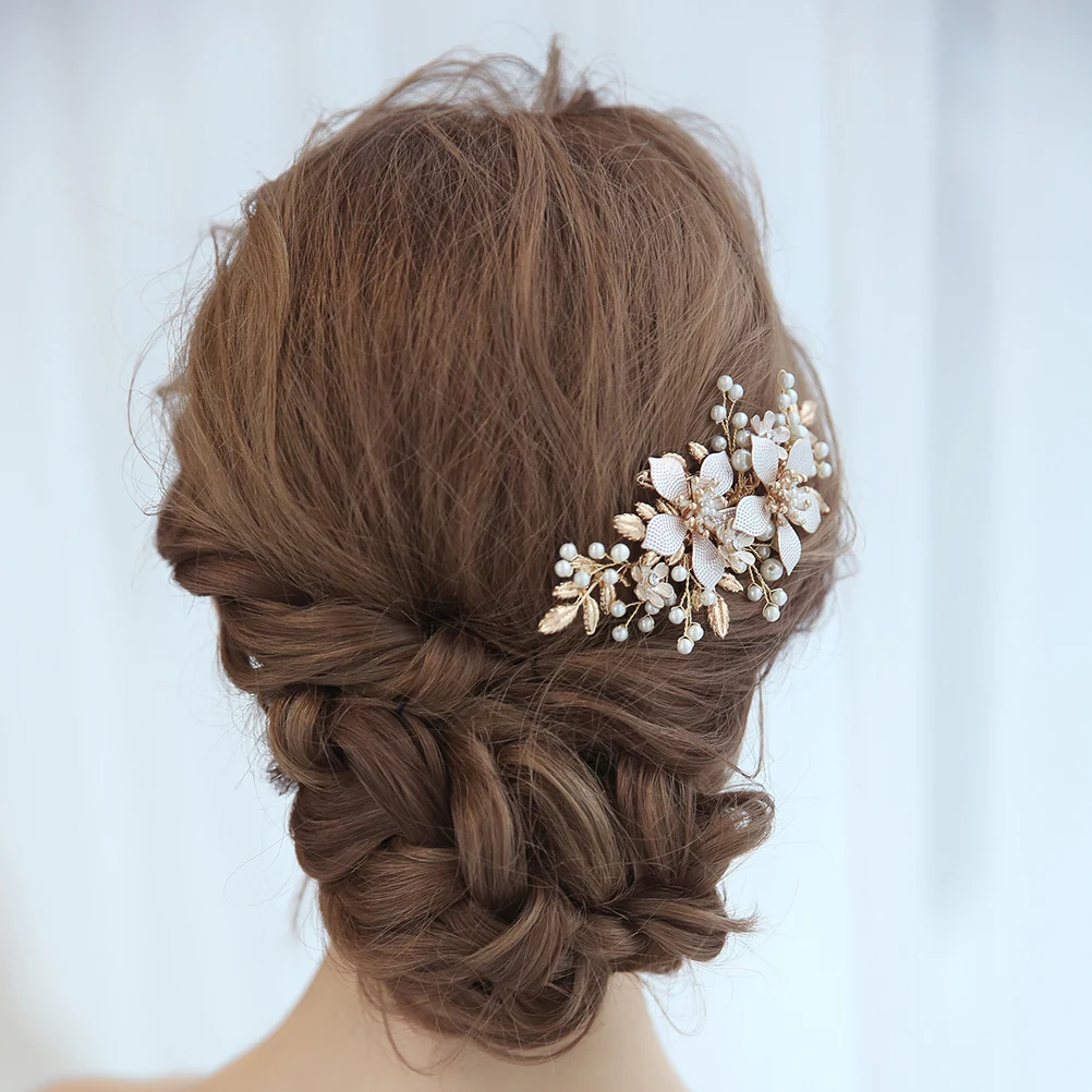 Pearl Comb Hair Accessories for Women Wedding Party Prom Crystal Hairpin Bridal Toppers Elegant Chic Design Long Lasting Use
Pearl Comb Hair Accessories for Women Wedding Party Prom Crystal Hairpin Bridal Toppers Elegant Chic Design Long Lasting Use