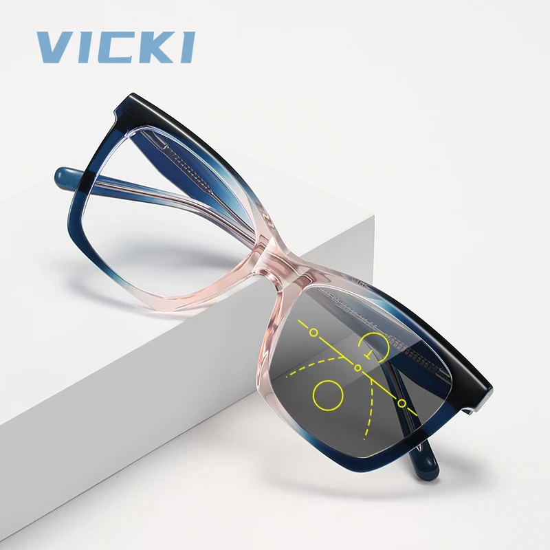 VICKI Новые женские трендовые большие квадратные очки могут быть изготовлены по индивидуальному заказу, многофокусные фотохромные очки разных цветов LS003
VICKI Новые женские трендовые большие квадратные очки могут быть изготовлены по индивидуальному заказу, многофокусные фотохромные очки разных цветов LS003