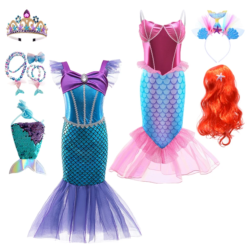 2022 Fancy Girl Backless Ariel Princess Dress Halloween Christmas Elegant Kids Birthday Party Cosplay The Little Mermaid Costume
2022 Fancy Girl Backless Ariel Princess Dress Halloween Christmas Elegant Kids Birthday Party Cosplay The Little Mermaid Costume