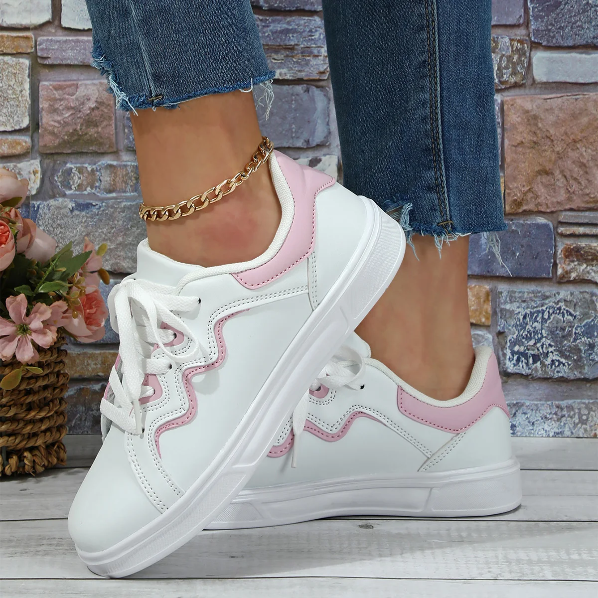 YRZL Womens Sneakers Designer Shoes Ladies Casual Soft Comfortable Breathable Outdoor Walking Tennis Loafers Running Shoes
YRZL Womens Sneakers Designer Shoes Ladies Casual Soft Comfortable Breathable Outdoor Walking Tennis Loafers Running Shoes