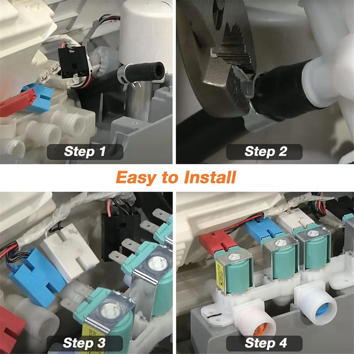 DC97-15459H AP5621731 Washer Water Inlet Valve for Samsung Washer WA50R5200AW/US WA45H7000AW/A2 WA45M7050AW E 
DC97-15459H AP5621731 Washer Water Inlet Valve for Samsung Washer WA50R5200AW/US WA45H7000AW/A2 WA45M7050AW E