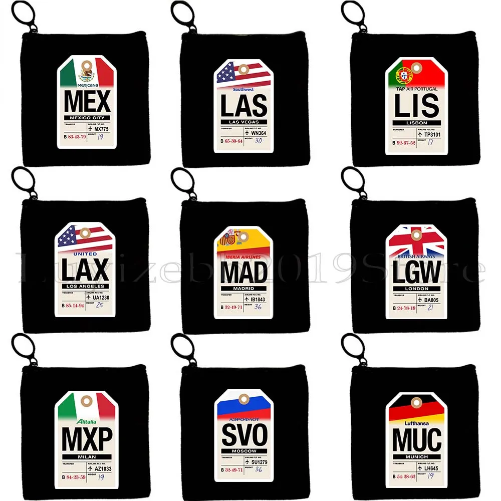 Athens Bangkok Berlin Brussels Dubai Milan London New York Moscow Munich Luggage Tag Canvas Coin Purse Key Case Bag Wallet Pouch
Athens Bangkok Berlin Brussels Dubai Milan London New York Moscow Munich Luggage Tag Canvas Coin Purse Key Case Bag Wallet Pouch