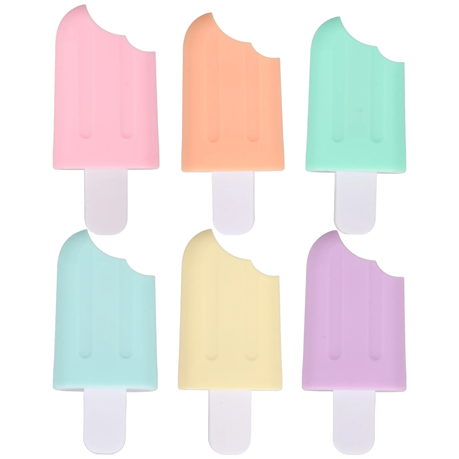 6pcs Highlighters Kawaii Ice Cream Pens Mini Plastic Children Fluorescent Marking Drawing Design Document Tagging Office Use
6pcs Highlighters Kawaii Ice Cream Pens Mini Plastic Children Fluorescent Marking Drawing Design Document Tagging Office Use