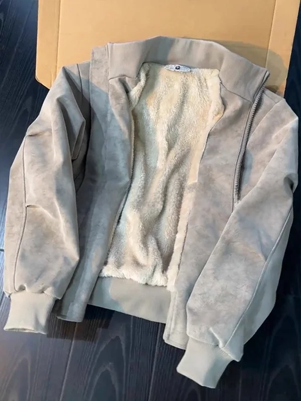 American Sle Light ey Dyed PU Leather Jaet Men's Autumn Winter Thi Warm Cotton Jaet ort Sle Stand Collar Cotton...
American Sle Light ey Dyed PU Leather Jaet Men's Autumn Winter Thi Warm Cotton Jaet ort Sle Stand Collar Cotton...