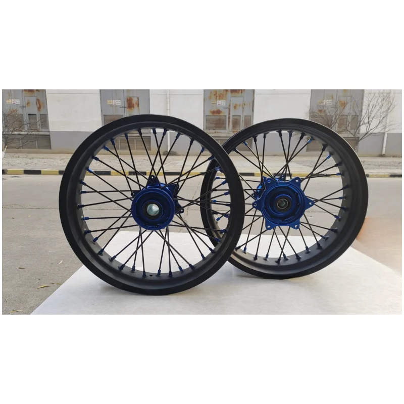 High Performance Motorcycle Wheels Supermoto Wheels 17 Inch Aluminum Alloy for Yamaha YZ/YZF
High Performance Motorcycle Wheels Supermoto Wheels 17 Inch Aluminum Alloy for Yamaha YZ/YZF
