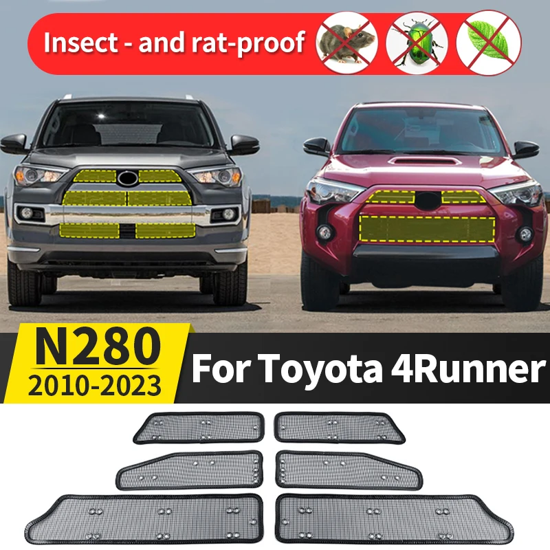 Front Grille Stainless Steel Wire Mesh for Toyota 4Runner 2021-2010 TRD Pro Sport Premium off-Road Exterior Parts Accessories
Front Grille Stainless Steel Wire Mesh for Toyota 4Runner 2021-2010 TRD Pro Sport Premium off-Road Exterior Parts Accessories