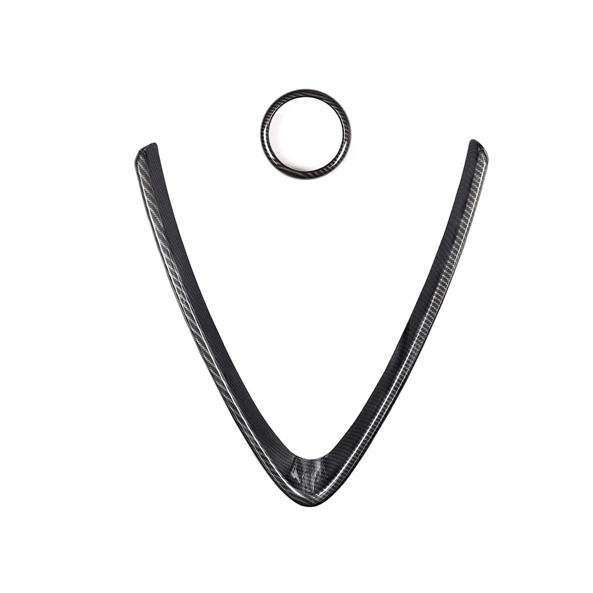 Dry Carbon Fiber Car Front Grill Protective Frame Logo Cover Trim for Alfa Romeo Giulia 2017-2020 Accessories
Dry Carbon Fiber Car Front Grill Protective Frame Logo Cover Trim for Alfa Romeo Giulia 2017-2020 Accessories