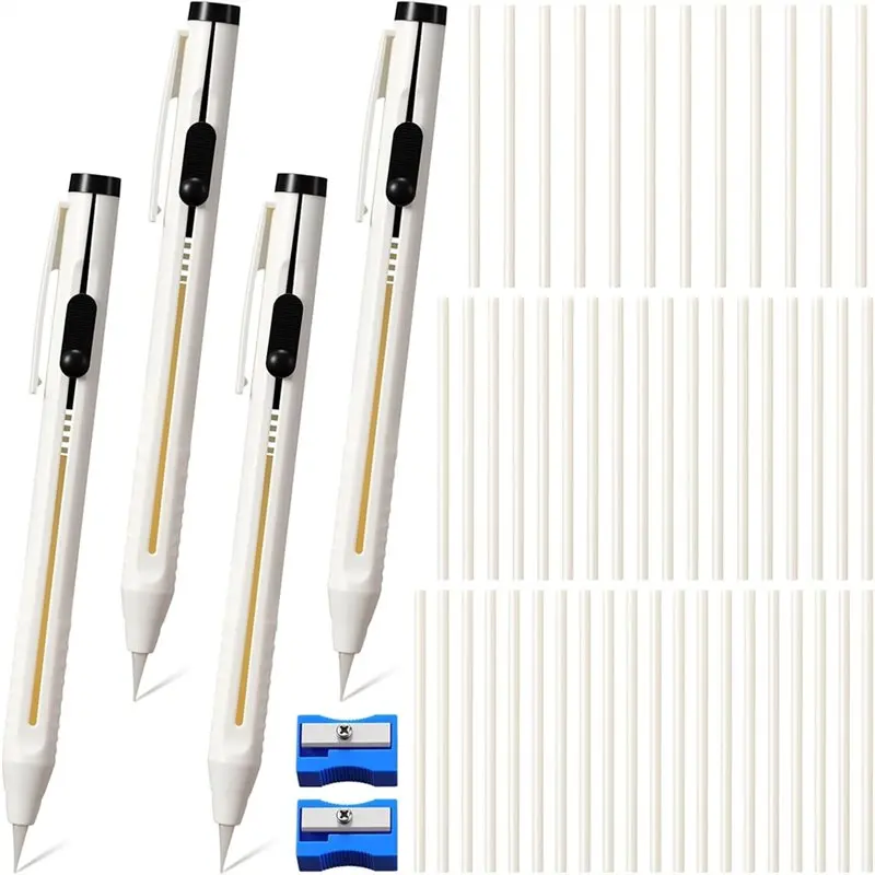 Fresh Tailors Fabric Chalk Pencil Set- White 56Pcs Chalk Pencil For Sewing For Quilting, Dressmaking DIY Crafts With Refills
Fresh Tailors Fabric Chalk Pencil Set- White 56Pcs Chalk Pencil For Sewing For Quilting, Dressmaking DIY Crafts With Refills