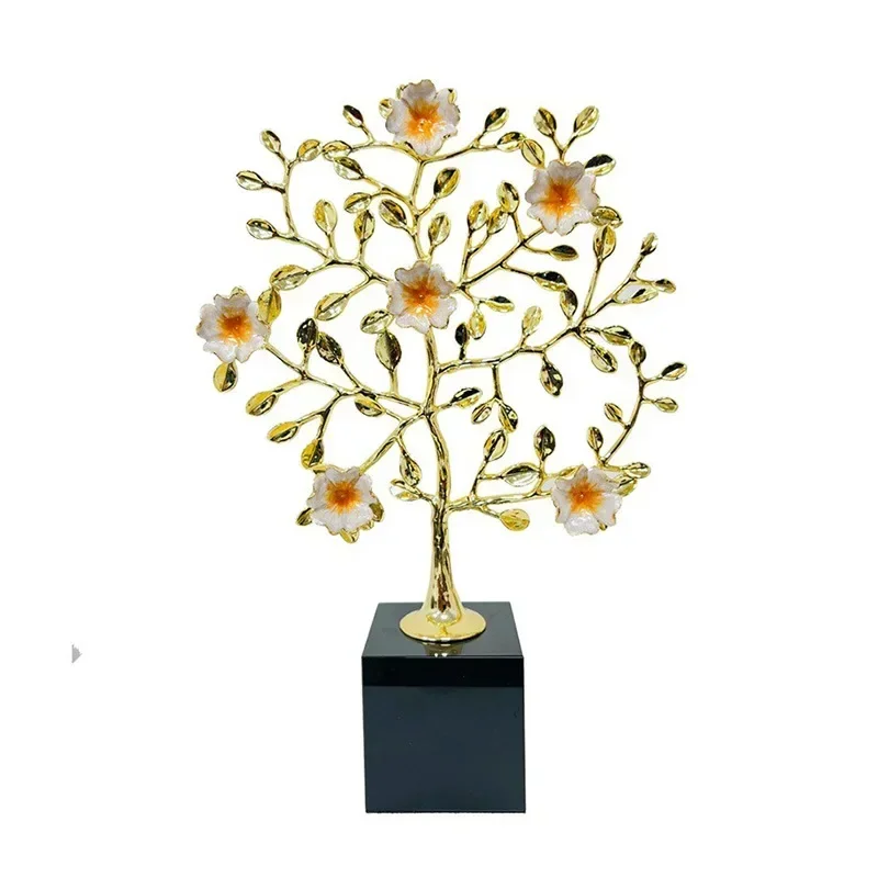 Alloy enamel color light luxury plant ornament creative home living room
Alloy enamel color light luxury plant ornament creative home living room