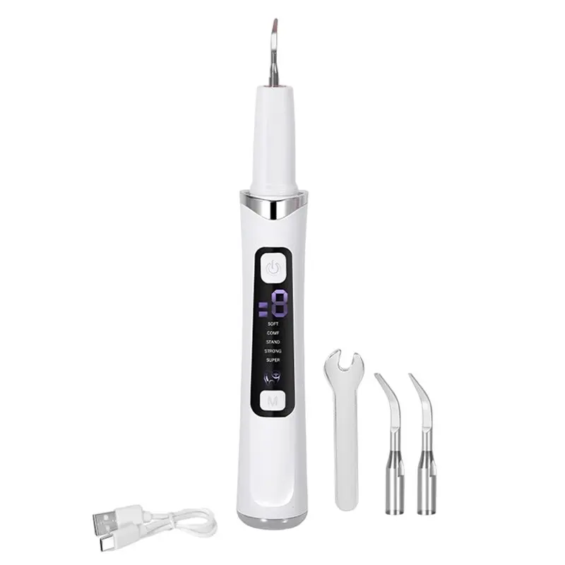 A44T Ultrasonic Scaler With LED Light, 5 Modes, Tartar Remover For Home Oral Care
A44T Ultrasonic Scaler With LED Light, 5 Modes, Tartar Remover For Home Oral Care