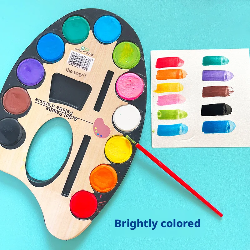 Solid Watercolor Pigment Set Portable Durable for Outdoor Sketching Children's Graffiti Manicure Design
Solid Watercolor Pigment Set Portable Durable for Outdoor Sketching Children's Graffiti Manicure Design