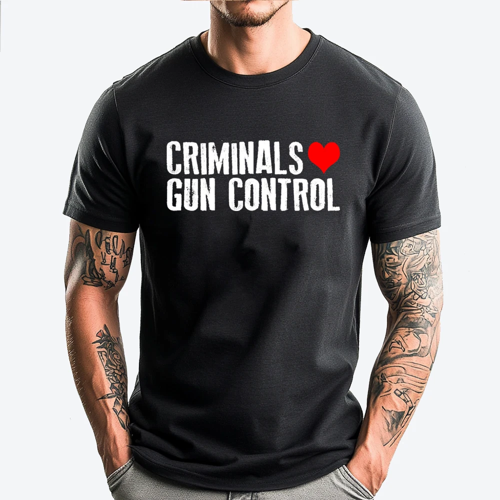 Criminals Love Gun Control Bold Designer T Shirt Men Fashionable And Trendy Anime T Shirts
Criminals Love Gun Control Bold Designer T Shirt Men Fashionable And Trendy Anime T Shirts