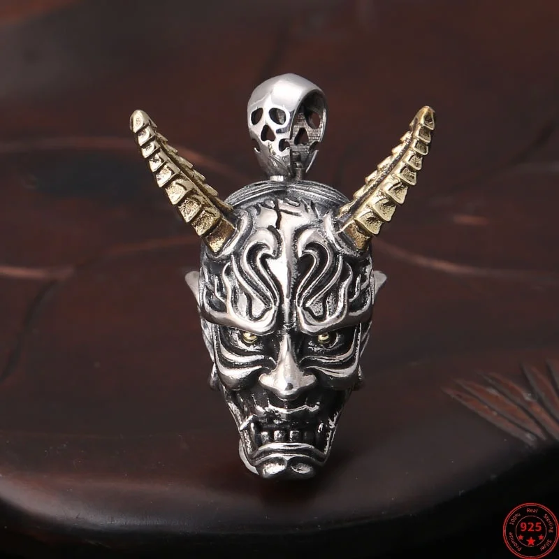S925 Sterling Silver Charms Pendants for Women Men New Fashion Plum Blossom Pattern Ghost-face Avatar Punk Jewelry Wholesale
S925 Sterling Silver Charms Pendants for Women Men New Fashion Plum Blossom Pattern Ghost-face Avatar Punk Jewelry Wholesale