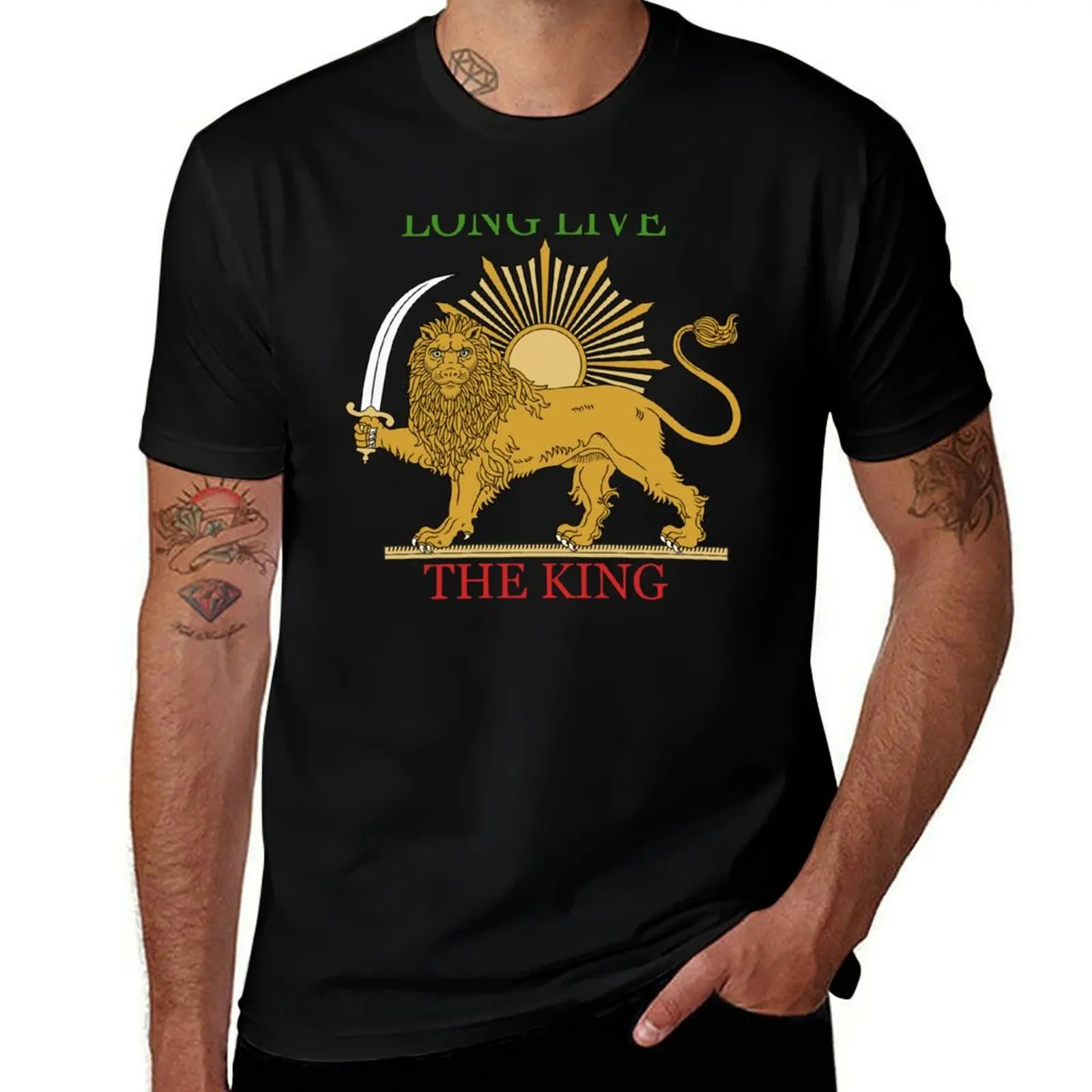 Persian Lion and Sun Pride T-Shirt t shirt man plain man t shirt luxury man t shirts graphic T-shirt
Persian Lion and Sun Pride T-Shirt t shirt man plain man t shirt luxury man t shirts graphic T-shirt