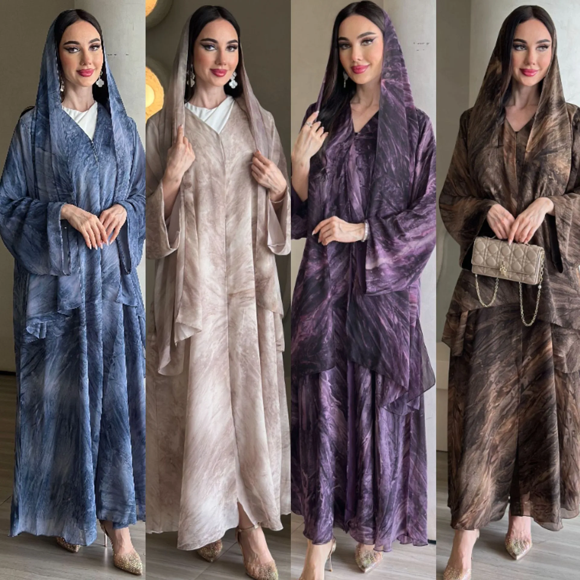 Mauve Purple Long Sleeve Cardigan Oversized V Neck Cardigans Tie Waist Knit Cardigan Flowing Silhouette Maxi Length Layered Hem
Mauve Purple Long Sleeve Cardigan Oversized V Neck Cardigans Tie Waist Knit Cardigan Flowing Silhouette Maxi Length Layered Hem