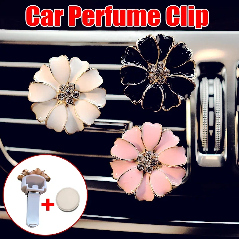 3Pcs Creative Cute Car Air Outlet Fragrant Perfume Clips Air Freshener Diffuser Diamond Decorative Auto Interior Accessories
3Pcs Creative Cute Car Air Outlet Fragrant Perfume Clips Air Freshener Diffuser Diamond Decorative Auto Interior Accessories