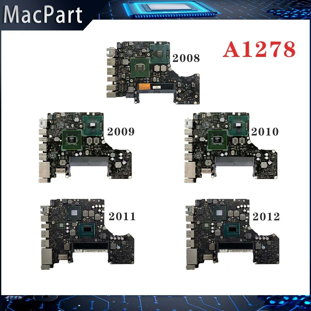 Original A1278 Motherboard For MacBook Pro 13' A1278 I5 I7 Logic Board 820-3115-B 2008 2009 2010 2011 2012 Year
Original A1278 Motherboard For MacBook Pro 13' A1278 I5 I7 Logic Board 820-3115-B 2008 2009 2010 2011 2012 Year