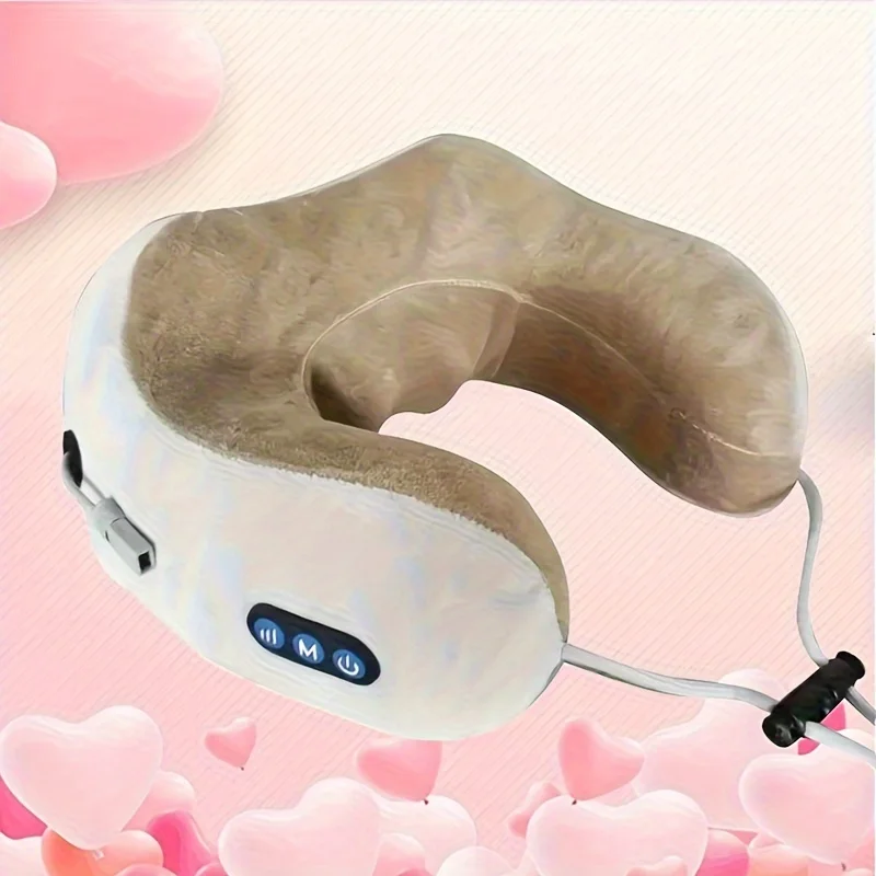 Neck Massager, U-shaped Massage Pillow With Heat, Deep Tissue Kneading Relaxation Airplane Car Travel Office Use, Christmas/New
Neck Massager, U-shaped Massage Pillow With Heat, Deep Tissue Kneading Relaxation Airplane Car Travel Office Use, Christmas/New