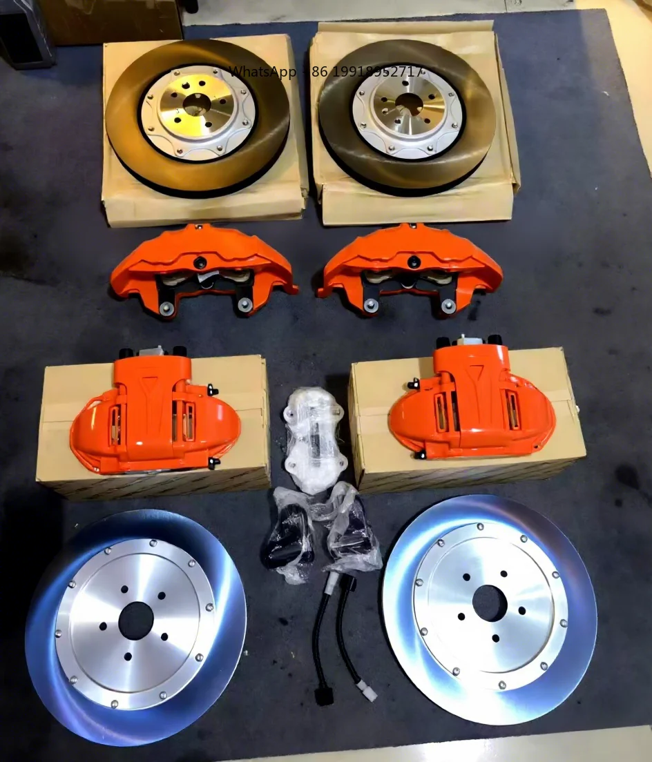 New Universal for ES350 Big Brake Kit Forged Aluminum Front 6 Piston Six Pot Rear 4 Piston
New Universal for ES350 Big Brake Kit Forged Aluminum Front 6 Piston Six Pot Rear 4 Piston
