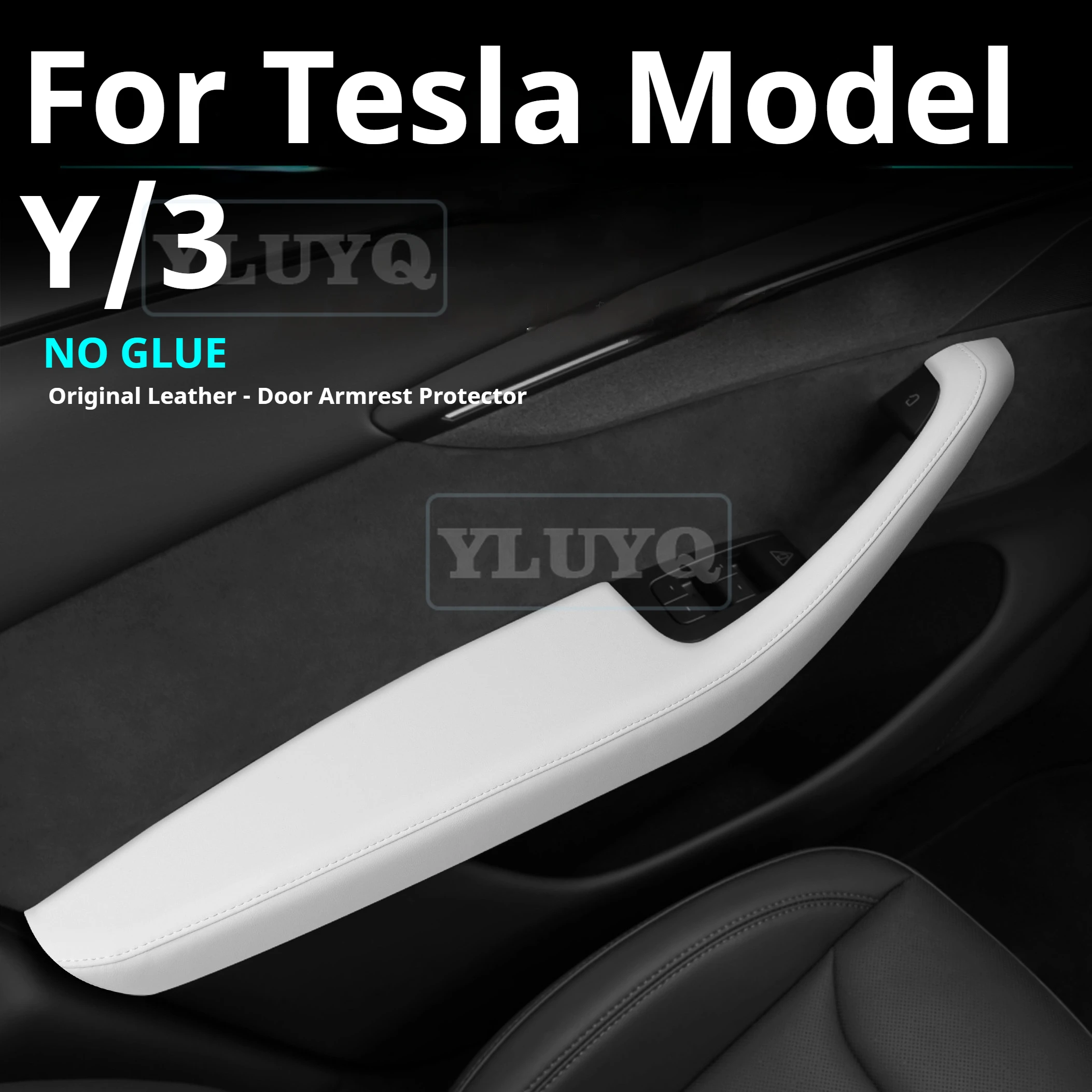Защитный чехол для дверной ручки Tesla Model Y для Model 3 Highland 2025 2026, кожаные аксессуары для модификации интерьера
Защитный чехол для дверной ручки Tesla Model Y для Model 3 Highland 2025 2026, кожаные аксессуары для модификации интерьера