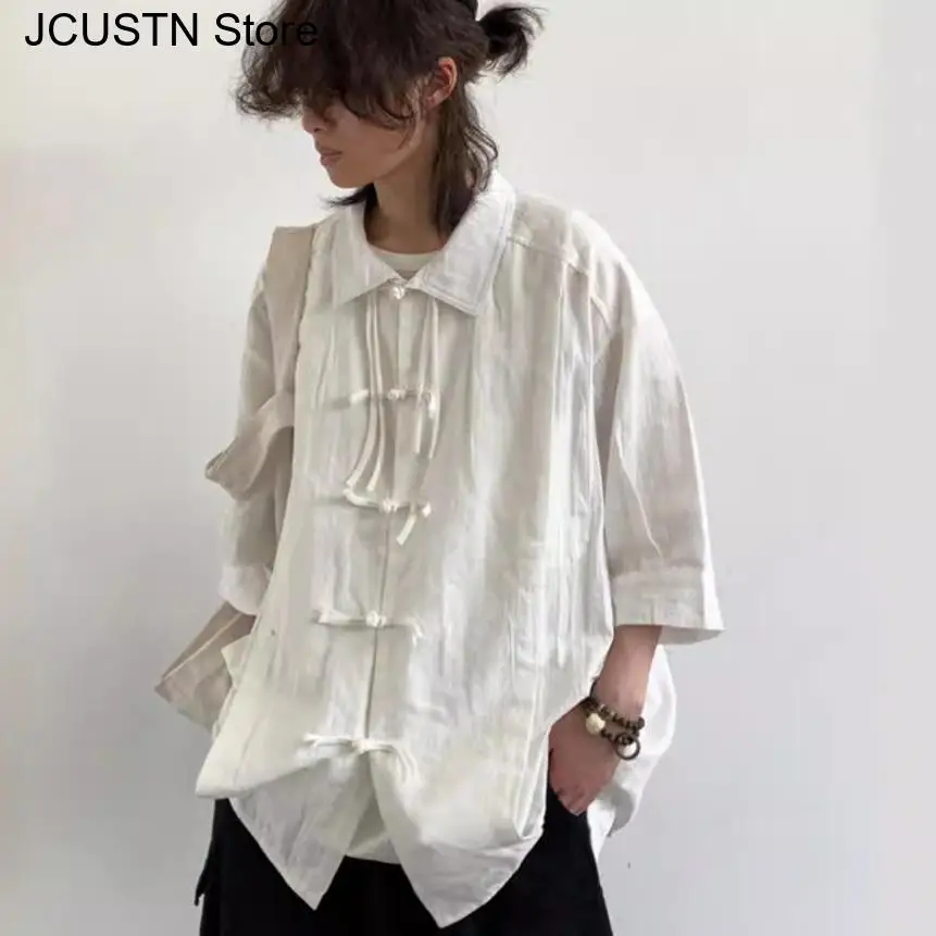 Рубашка с коротким рукавом в китайском стиле, топ, мужская модная рубашка ханьфу, винтажная куртка на пуговицах, повседневная уличная одежда, свободная одежда Тан
Рубашка с коротким рукавом в китайском стиле, топ, мужская модная рубашка ханьфу, винтажная куртка на пуговицах, повседневная уличная одежда, свободная одежда Тан