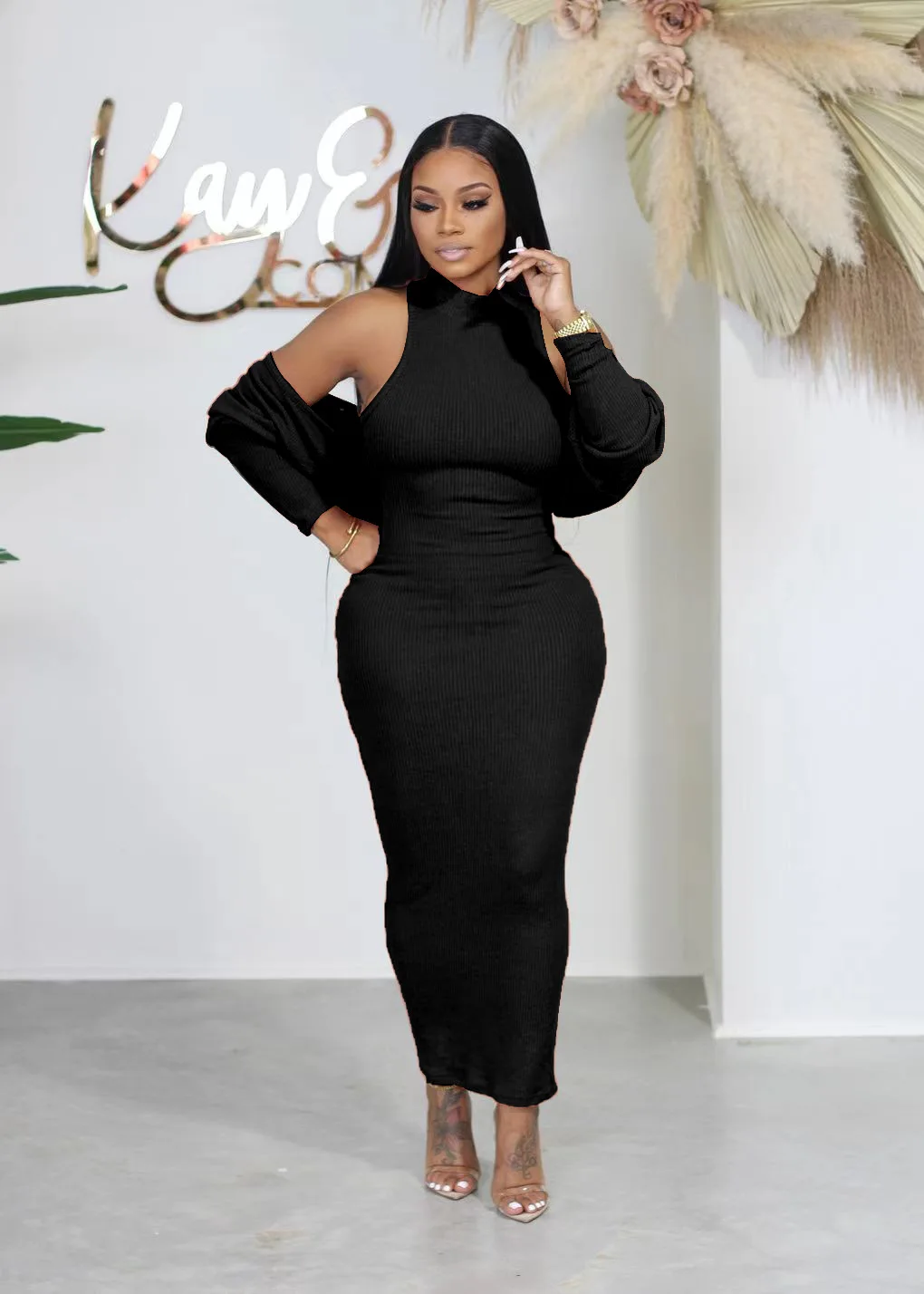 Autumn Women's Two-Piece Sleeveless Vest Dress And Slim Small Coat Slimming Suit Sexy Lady 2-Piece Set Outfits
Autumn Women's Two-Piece Sleeveless Vest Dress And Slim Small Coat Slimming Suit Sexy Lady 2-Piece Set Outfits