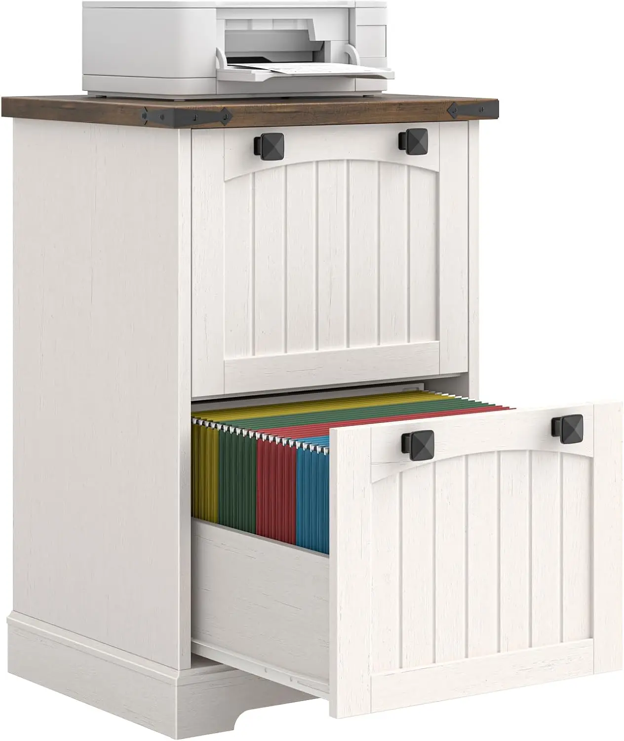 2 Drawer Small File Cabinet, Farmhouse Vertical Filing Cabinet Fits Letter and A4 Size, Under Desk Wooden File Cabinets for Home
2 Drawer Small File Cabinet, Farmhouse Vertical Filing Cabinet Fits Letter and A4 Size, Under Desk Wooden File Cabinets for Home