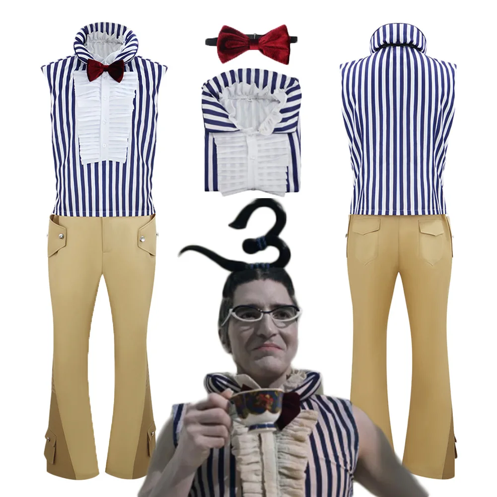 Pirate 2 Mr. 3 Cosplay Costume Striped Shirt 2026 Live Action TV Clothes Outfits Roleplay Uniform Adult Men Halloween Carnival
Pirate 2 Mr. 3 Cosplay Costume Striped Shirt 2026 Live Action TV Clothes Outfits Roleplay Uniform Adult Men Halloween Carnival
