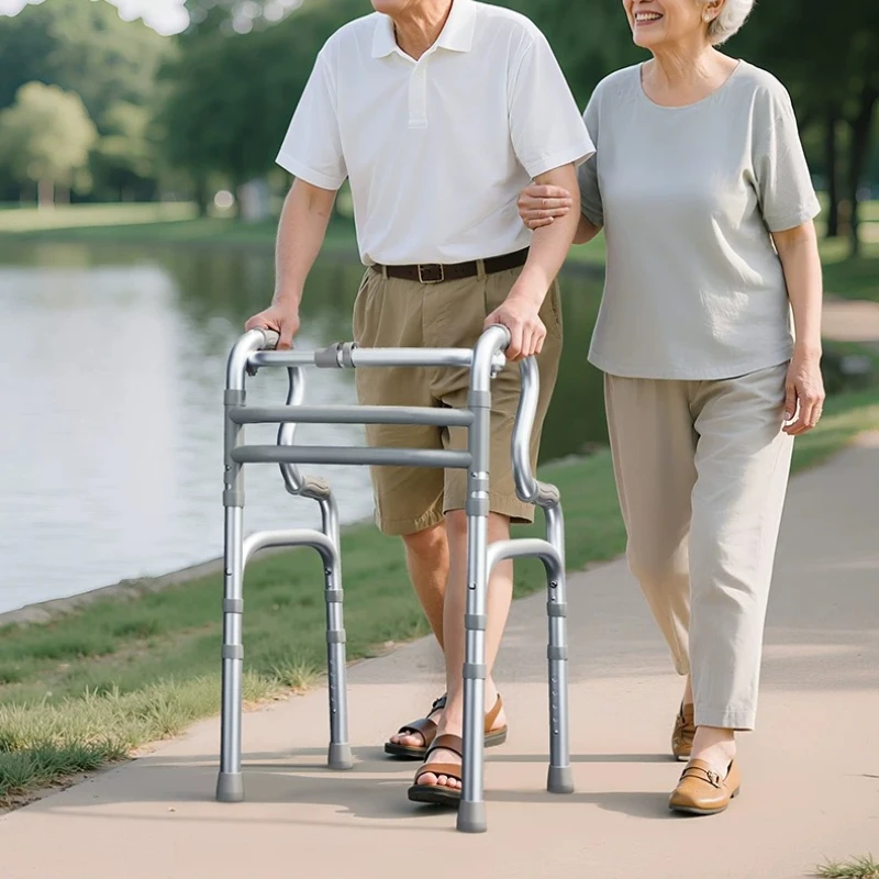 One Leg Cane Walker,Foldable Mobility Rollator with Seat, Anti Fall Dual Handle Crutch,Height Adjustable Walking Aid for Elderly
One Leg Cane Walker,Foldable Mobility Rollator with Seat, Anti Fall Dual Handle Crutch,Height Adjustable Walking Aid for Elderly