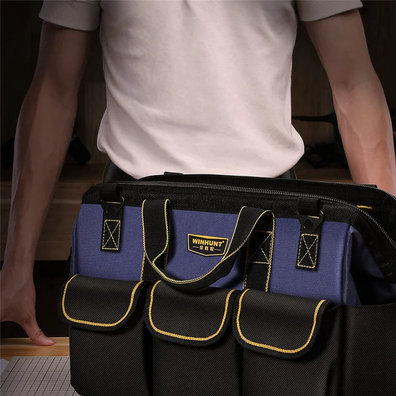 AB47-Electrician Tool Bag Oxford Cloth Electrician Bags Waterproof And Wear-Resi 18Inch 1 Piece
AB47-Electrician Tool Bag Oxford Cloth Electrician Bags Waterproof And Wear-Resi 18Inch 1 Piece