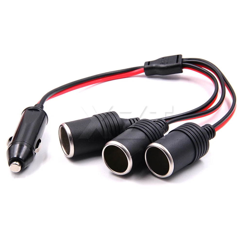 1pcs 1 to 3 Car Cigarette Lighter 3 Way Socket Splitter 12v 24v Power Charger Adapter Female Socket Plug Extension Cord Cable
1pcs 1 to 3 Car Cigarette Lighter 3 Way Socket Splitter 12v 24v Power Charger Adapter Female Socket Plug Extension Cord Cable