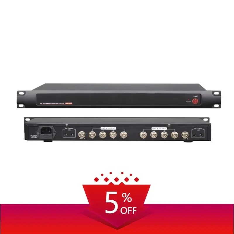 8CH / 16CH Signal Distributor Antenna Distribution System Wireless Microphone Signal Booster Amplifier
8CH / 16CH Signal Distributor Antenna Distribution System Wireless Microphone Signal Booster Amplifier
