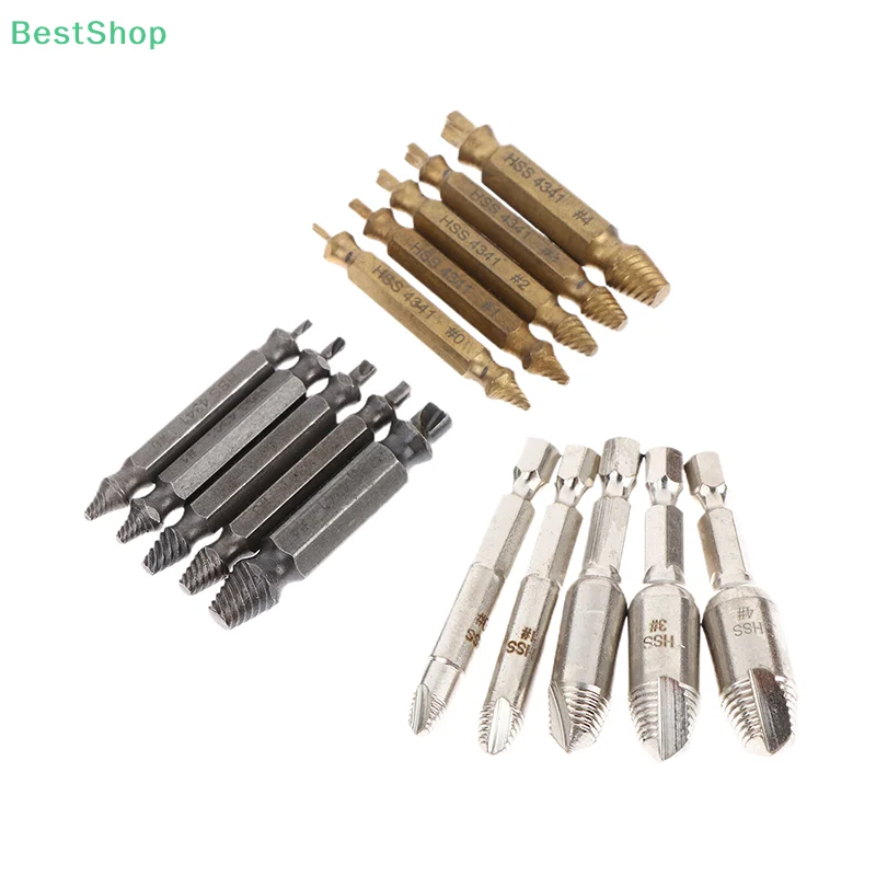 4/5 шт., многожильное сверло для извлечения сломанных поврежденных винтов, сверло для извлечения болтов, инструменты для удаления шпилек болтов
4/5 шт., многожильное сверло для извлечения сломанных поврежденных винтов, сверло для извлечения болтов, инструменты для удаления шпилек болтов