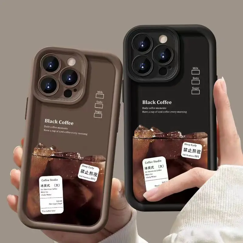Coffee Label Phone Case For iPhone 14 Pro Max Case For iPhone 15 16 Pro 11 13 12 Pro Max 7 8 Plus SE XS XR Matte Silicone Cover
Coffee Label Phone Case For iPhone 14 Pro Max Case For iPhone 15 16 Pro 11 13 12 Pro Max 7 8 Plus SE XS XR Matte Silicone Cover
