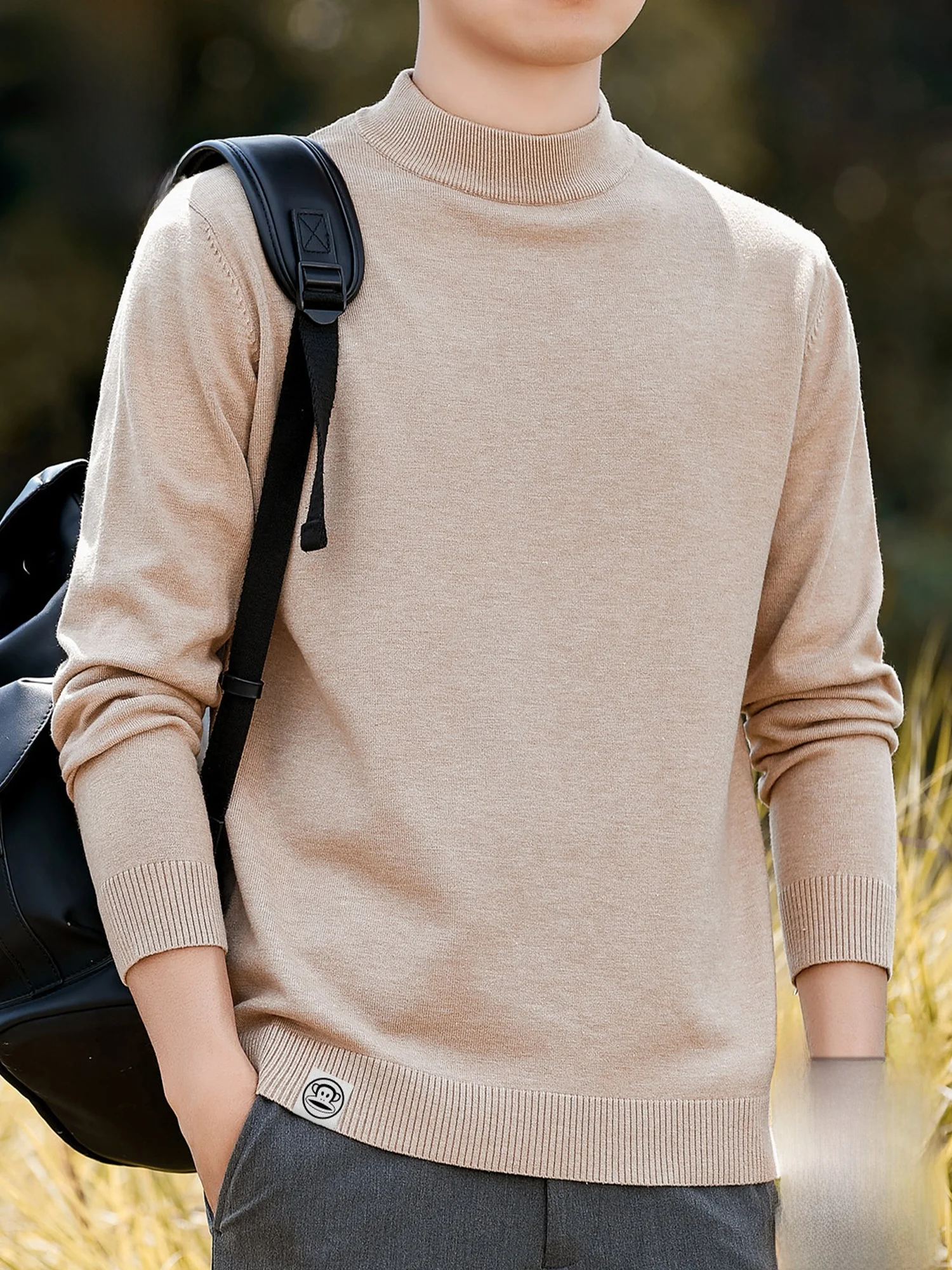 PaulFrank Mid-Ne Wool Modal Casual Knitted Sweater for Men Loose Fit Spring Faionable Animal Pattern Long Sve Top
PaulFrank Mid-Ne Wool Modal Casual Knitted Sweater for Men Loose Fit Spring Faionable Animal Pattern Long Sve Top