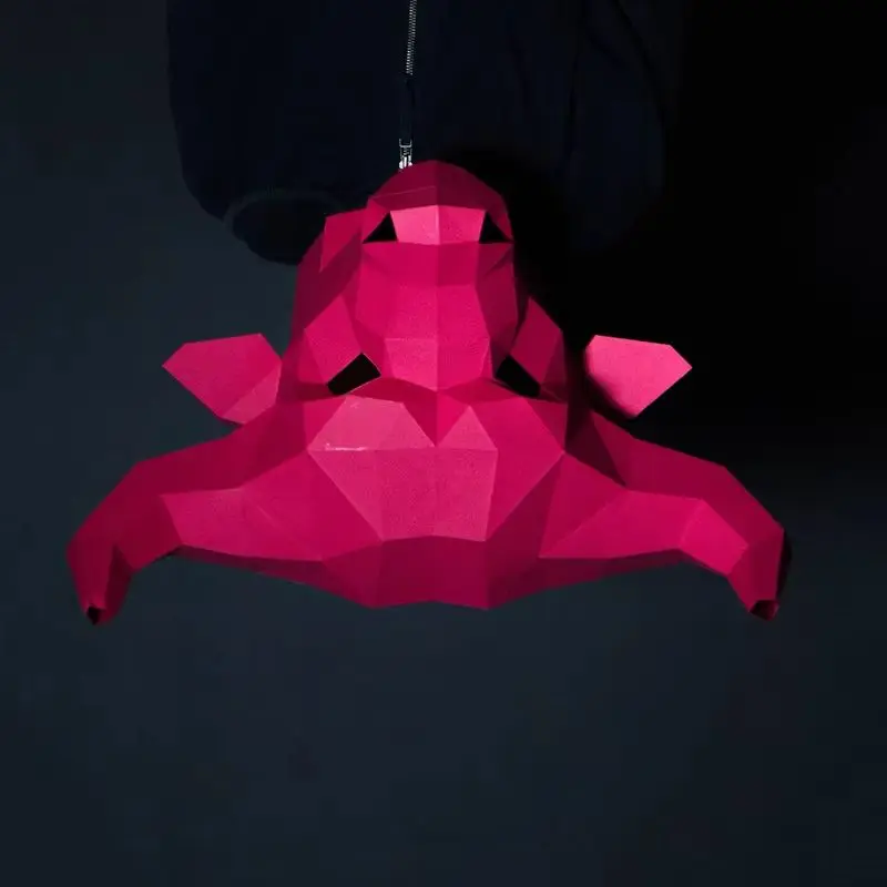 Носимая маска-голова быка, бумажная модель, 3D DIY-поделка, оригами, головной убор, бумажная форма, для Хэллоуина, выпускного вечера, вечеринки
Носимая маска-голова быка, бумажная модель, 3D DIY-поделка, оригами, головной убор, бумажная форма, для Хэллоуина, выпускного вечера, вечеринки