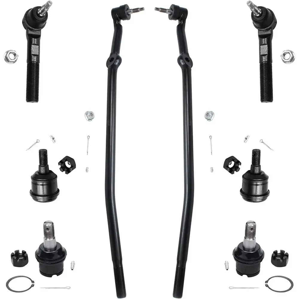 Комплект подвески 4WD из 8 частей для 2500/3500 2003-2008 гг., 4 верхних/нижних шаровых шарнира, 4 сменных наконечника рулевых тяг
Комплект подвески 4WD из 8 частей для 2500/3500 2003-2008 гг., 4 верхних/нижних шаровых шарнира, 4 сменных наконечника рулевых тяг